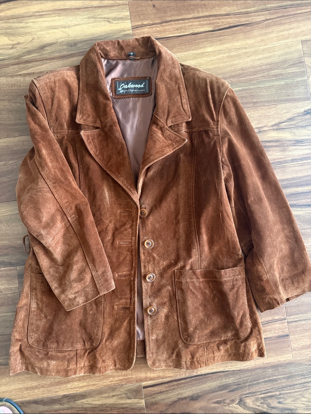 Vintage Brown soft Leather Jacket